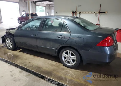 2007 Honda Accord Ex из США, поврежденный, VIN 1HGCM56877A180322